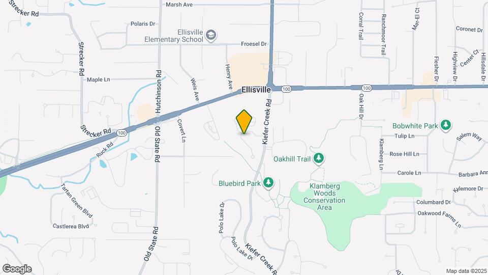 1350 Parkview Estates Dr Map and Location Details