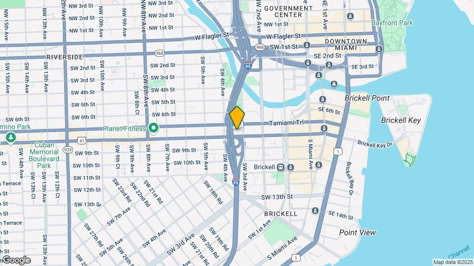 341 SW 7th St Map and Location Details