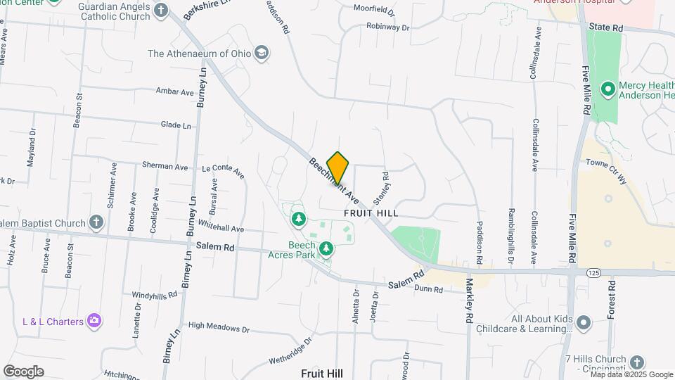 6985 Beechmont Ave Map and Location Details