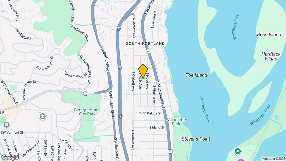 5830 S Kelly Ave, Unit #1 Map and Location Details