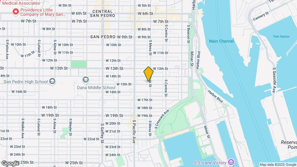 1437 S Mesa St Map and Location Details