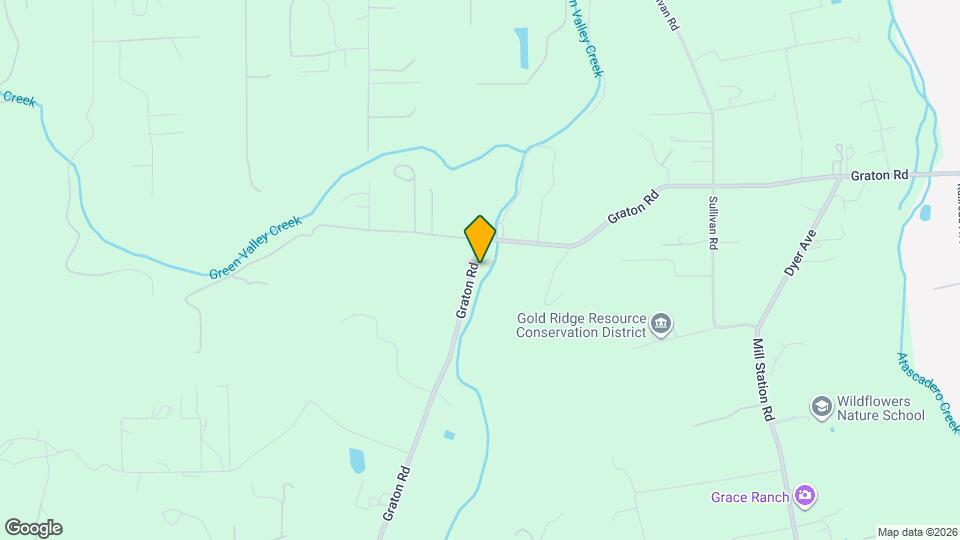 10521 Graton Rd Map and Location Details