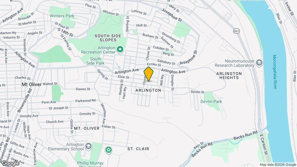 2513 Spring St Map and Location Details