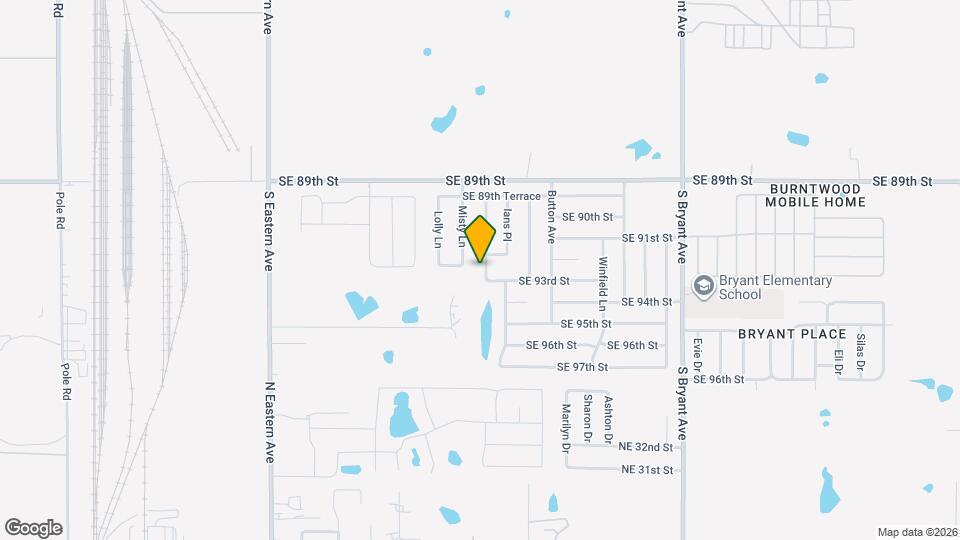9305 Crooked Creek Ln Map and Location Details