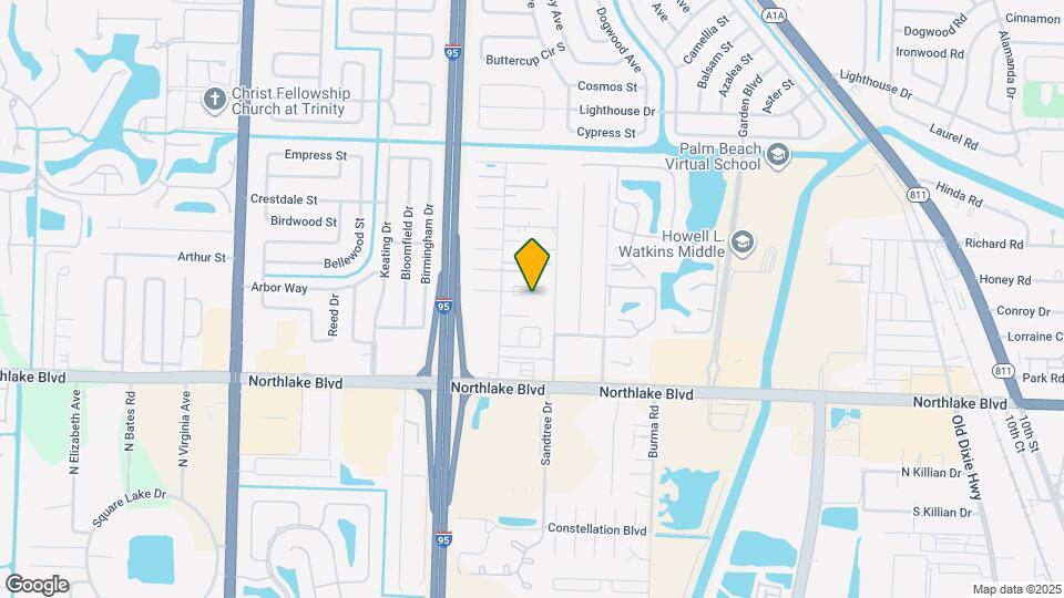 9218 Roan Ln Map and Location Details