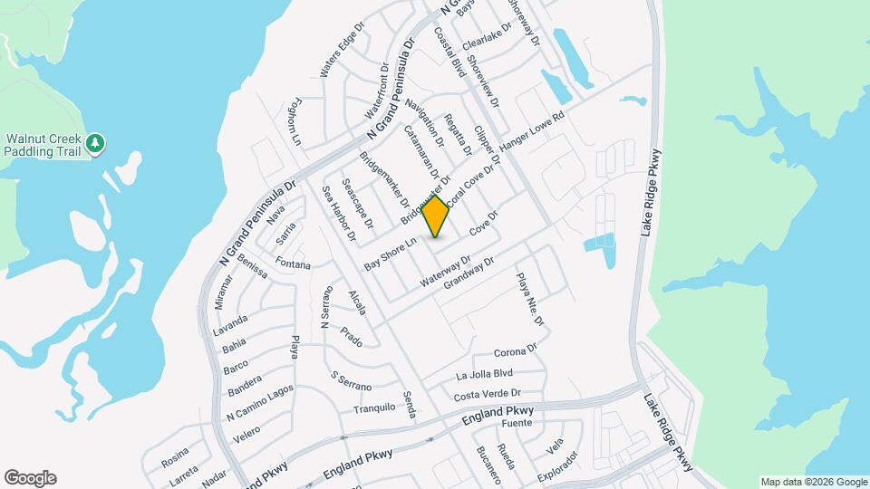 2720 Cove Dr Map and Location Details