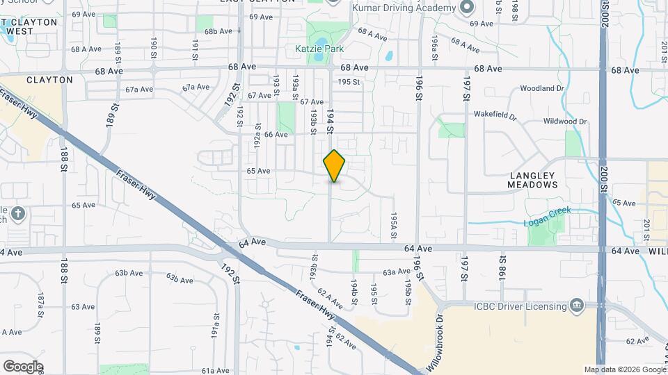 6500 194 St Map and Location Details