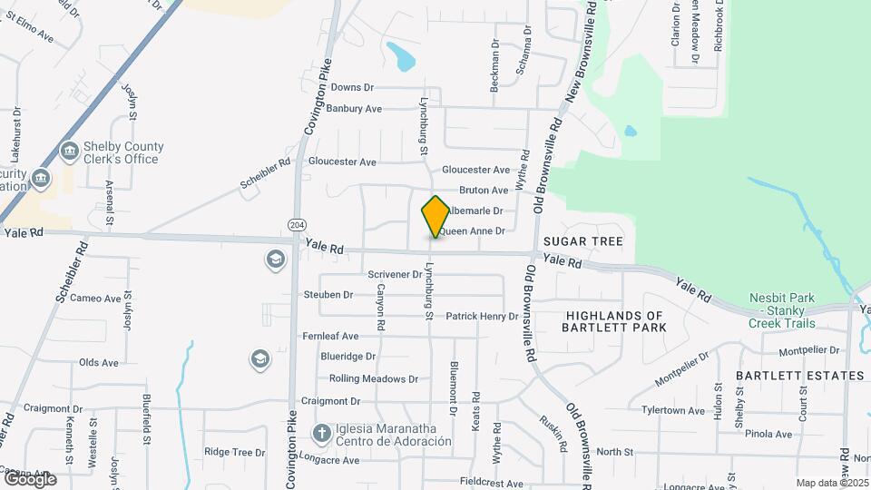 3496 Lynchburg St Map and Location Details