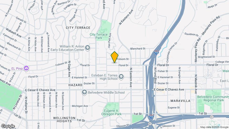 4141 Floral Dr Map and Location Details