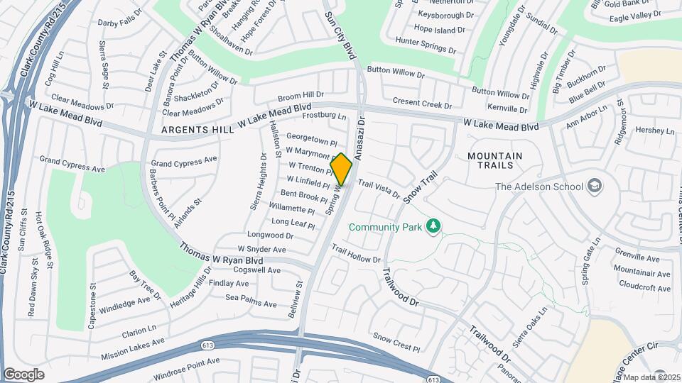 2222 Spring Water Dr Map and Location Details