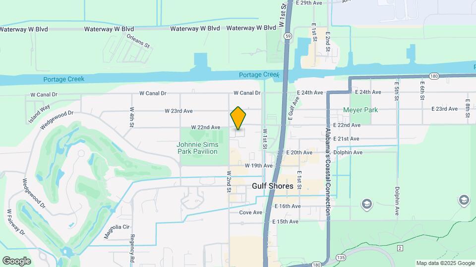 2200 W 2nd St Map and Location Details