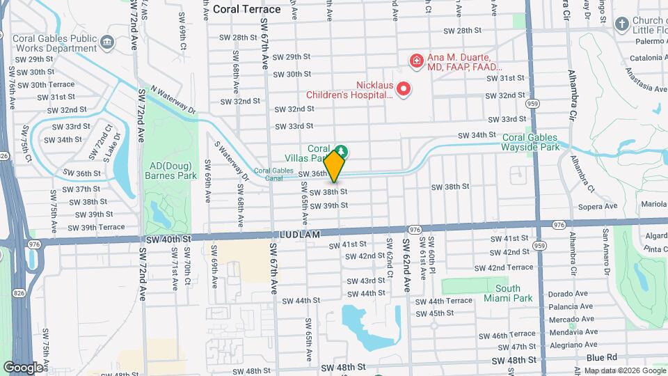 6401 SW 38th St Map and Location Details