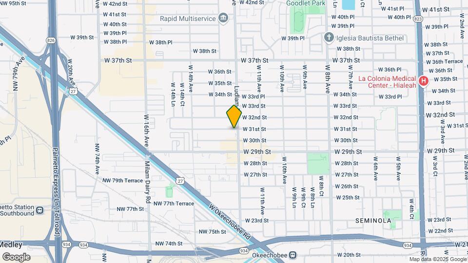 1200 W 31st St Mapa y Detalles de la Ubicación