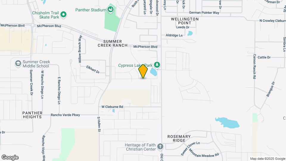 4509 Corktree Ln Map and Location Details
