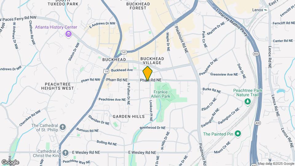 395 Pharr Rd NE Map and Location Details