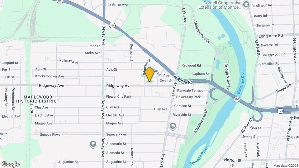 118 Ridgeway Ave Map and Location Details