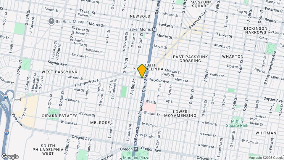 2109 S Rosewood St Map and Location Details