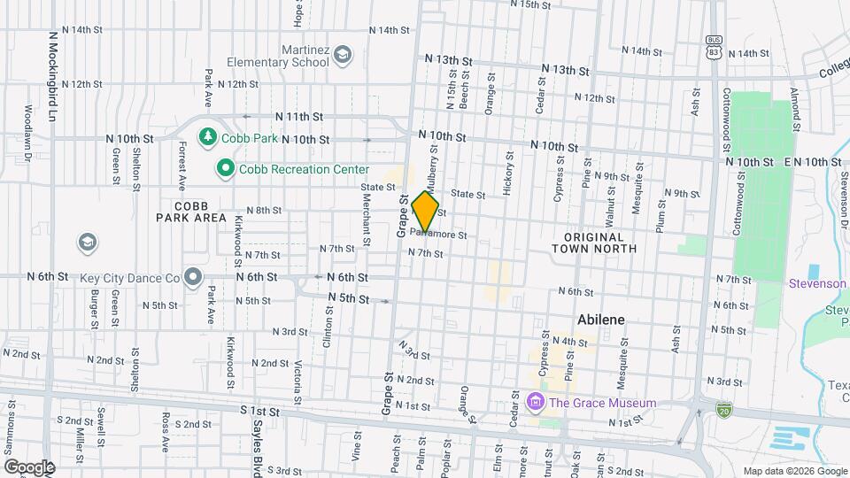 742 Mulberry St Map and Location Details