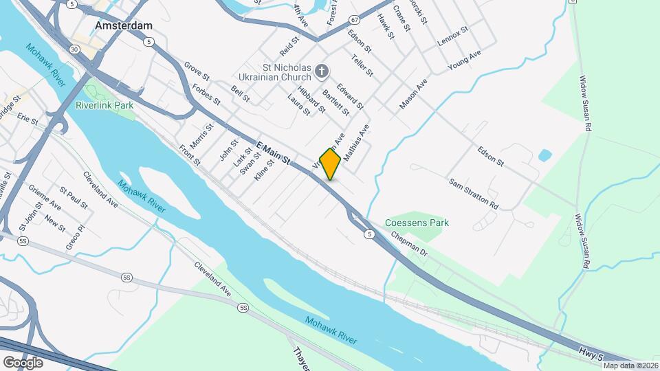 314 E Main St Map and Location Details