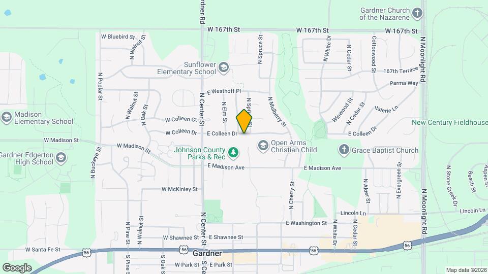 227 E Colleen Dr Map and Location Details