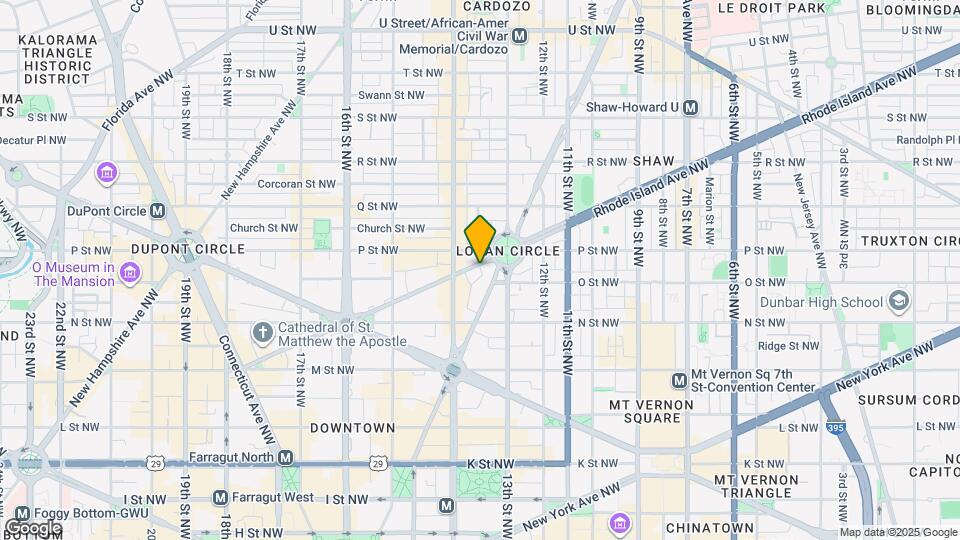 1306 Rhode Island Ave NW Map and Location Details