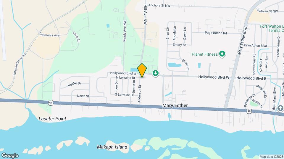 280 Anderson Dr Map and Location Details