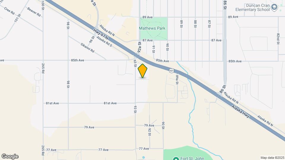 8003 83 Ave Map and Location Details