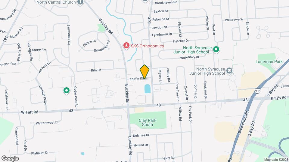 108 Kristin Rd Map and Location Details