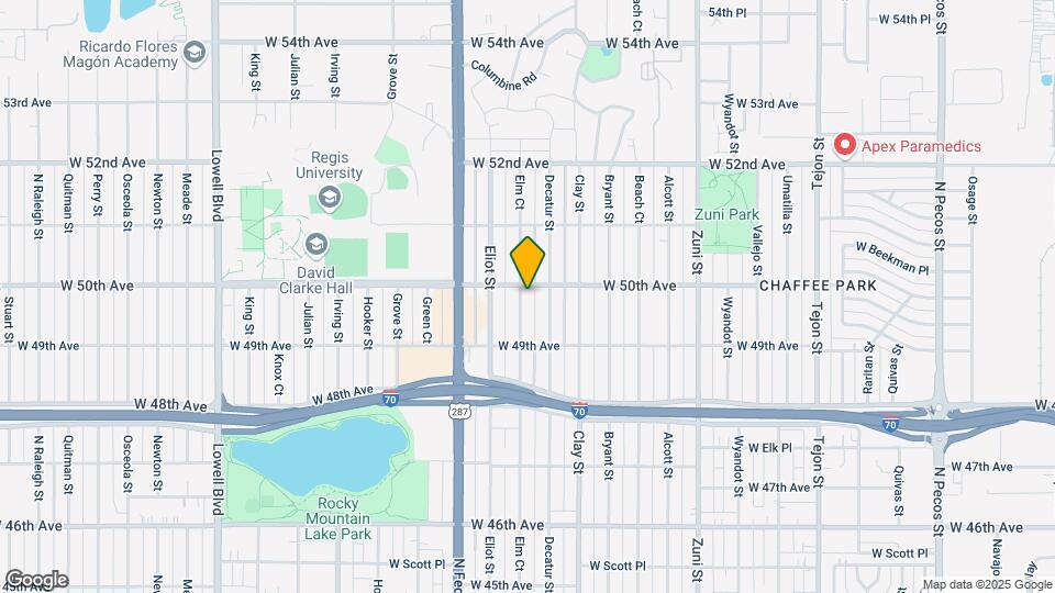 4980 N Elm Ct Map and Location Details
