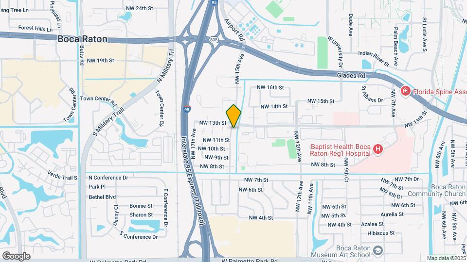 1160 NW 15th Ave Map and Location Details