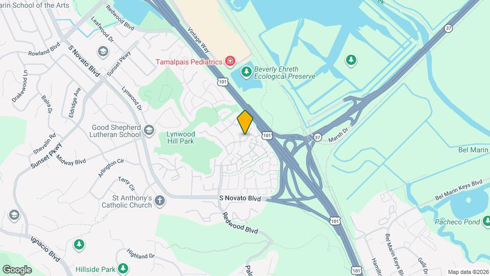 912 Sunnybrae Ln Map and Location Details