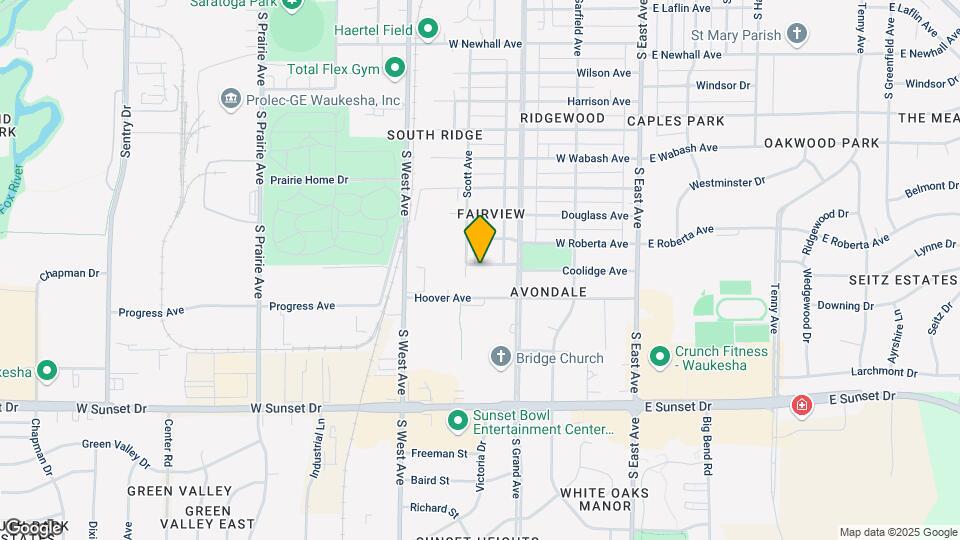 333 Coolidge Ave Map and Location Details