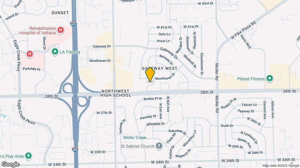 3820 N Lawndale Ave Mapa y Detalles de la Ubicación