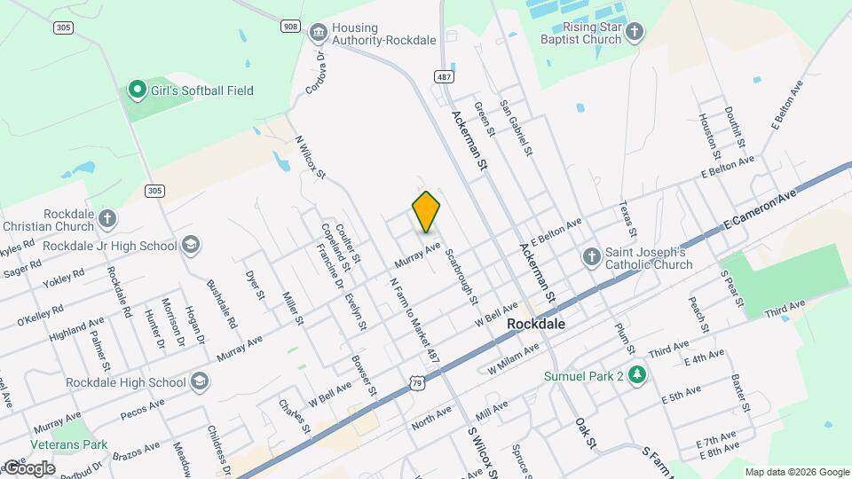 606 Marshall St Map and Location Details