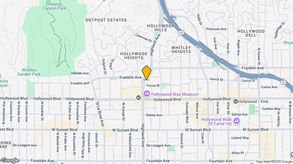 6767 Yucca St, Unit 2 Map and Location Details