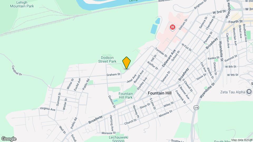 1212 Graham St Map and Location Details