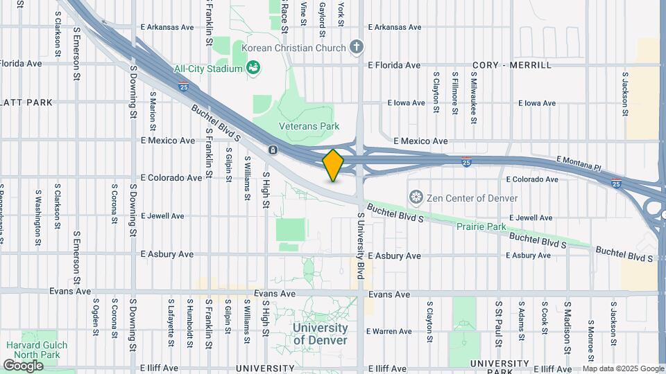 2225 Buchtel Blvd S Map and Location Details