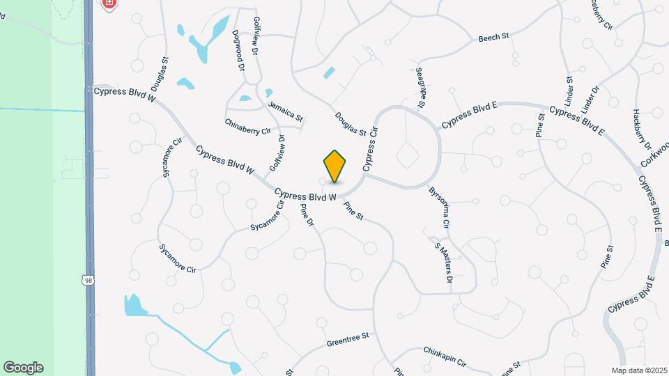 5 Cypress Run Map and Location Details