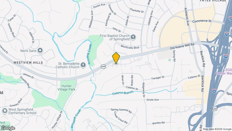 6516 Castine Ln Map and Location Details