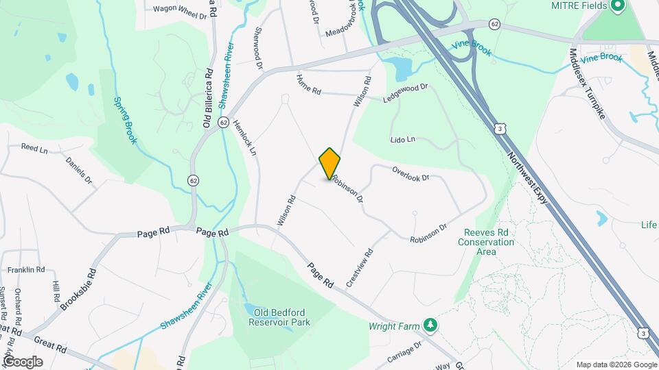 3 Robinson Dr Map and Location Details