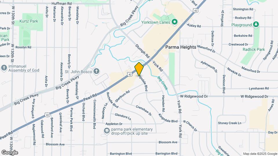 6400 Kingsdale Blvd Mapa y Detalles de la Ubicación