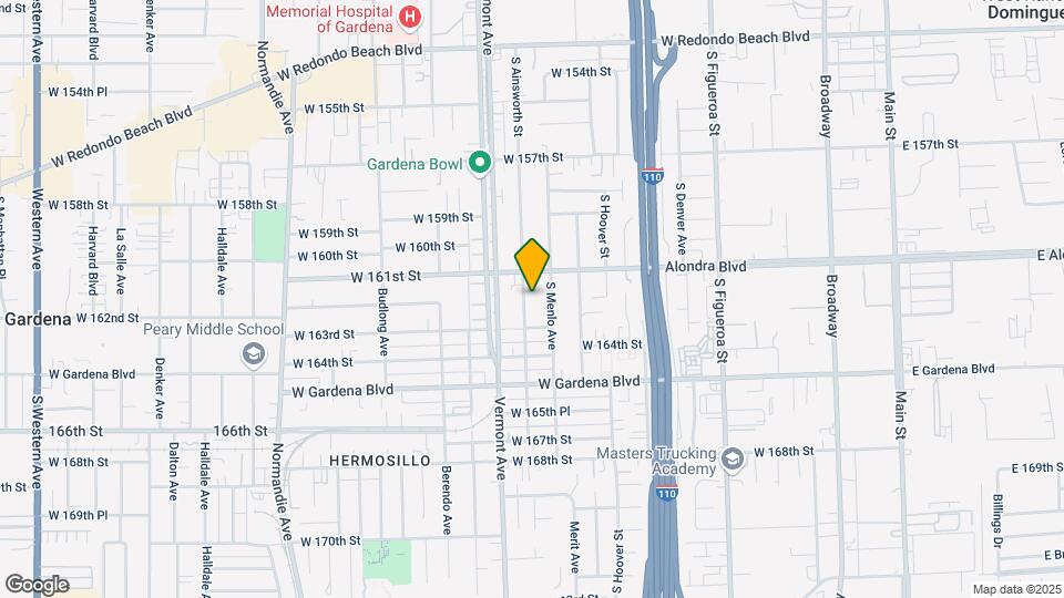 16126 S Ainsworth St, Unit Unit C Map and Location Details