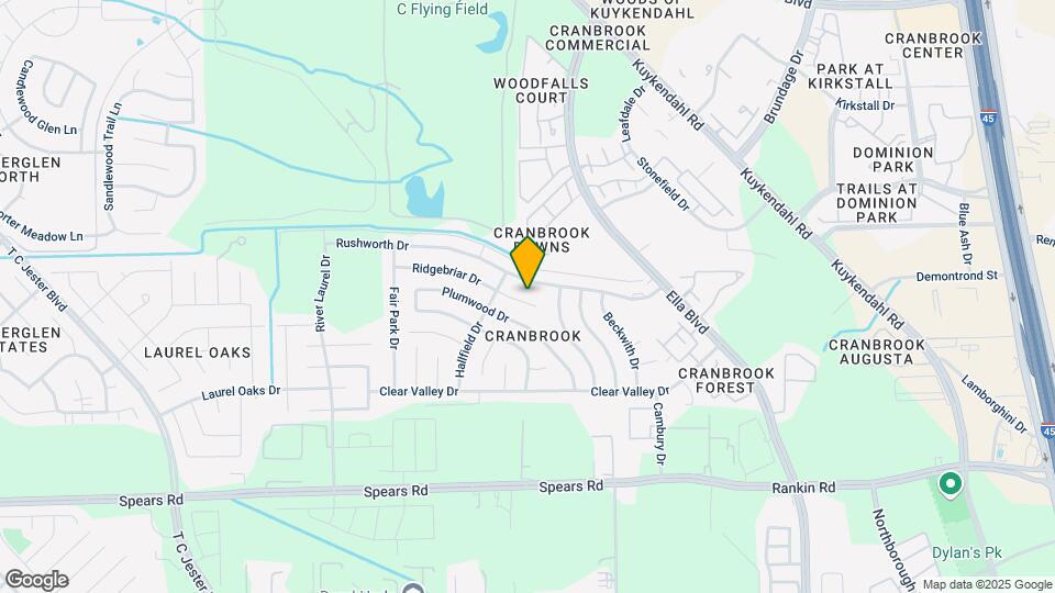1522 Ridgebriar Dr Map and Location Details