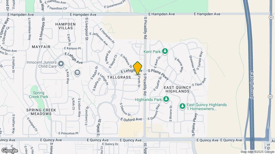 3903 S Perth St Mapa y Detalles de la Ubicación