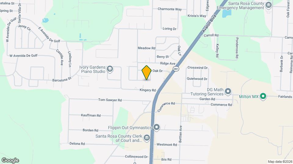 5687 Sweet Birch Ln Map and Location Details