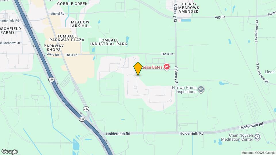 2107 Cherryvale Dr Map and Location Details