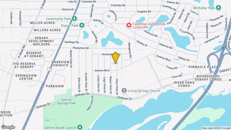 224 Clara Vista St Map and Location Details