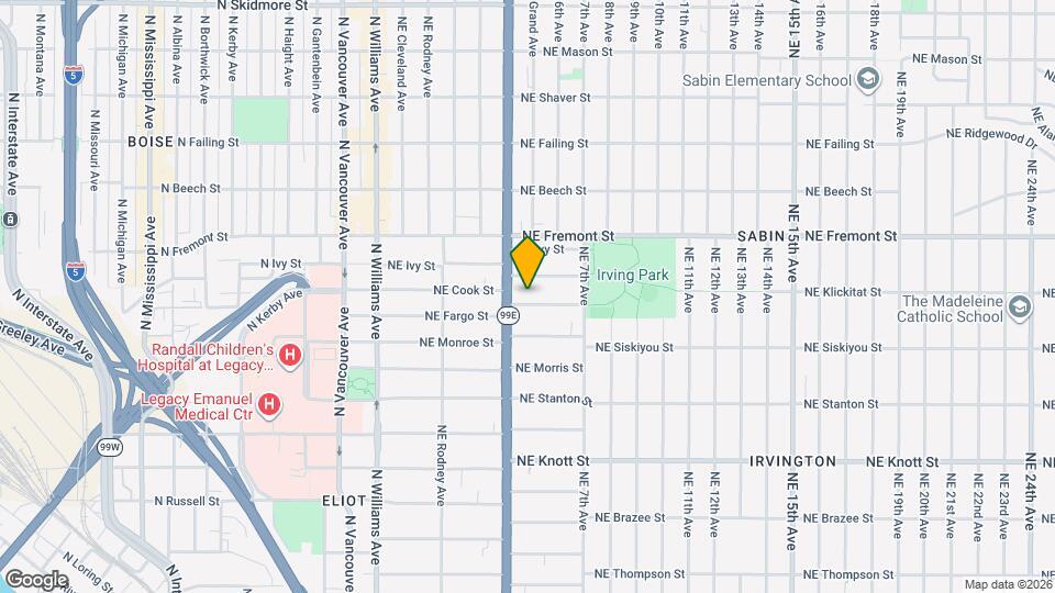 437 NE Fargo St Mapa y Detalles de la Ubicación