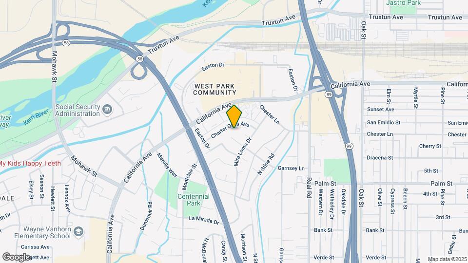 905 Charter Oaks Ct Map and Location Details
