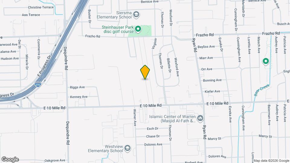 25353 Nuway Ave Map and Location Details